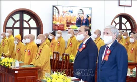 Chủ tịch nước dự Đại lễ kỷ niệm 40 năm thành lập Giáo hội Phật giáo Việt Nam