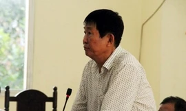 Cựu Giám đốc Sở Địa chính tỉnh Bình Dương, ông Minh Huệ đang kháng án kêu oan.