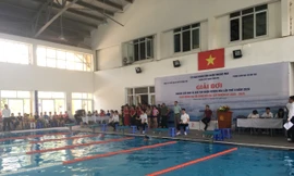 Quận Hoàng Mai, Hà Nội: Khai mạc giải bơi phòng chống đuối nước, đẩy lùi bệnh tật