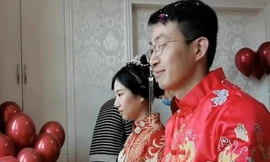 Đám cưới của Liu Wenchao và Sun Hanxiao tại Hàng Châu, Trung Quốc.