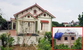 Cận cảnh biệt thự, nhà vườn trái phép 'mọc' trên đồi ở Ba Vì