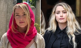 Vợ cũ Johny Depp bị lên án vì phong cách không nội y phản cảm đến nhà thờ Hồi giáo 