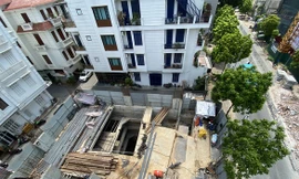 Xôn xao nhà ở riêng lẻ ở Hà Nội được cấp phép đến 4 tầng hầm