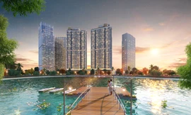 The Matrix One sở hữu tầm nhìn A-Class view trực diện ra công viên chủ đề thể thao rộng 14ha, hồ điều hòa rộng 2,5ha