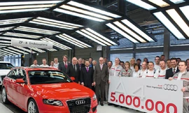 Audi xuất xưởng chiếc A4 thứ năm triệu
