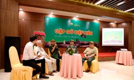 Quang cảnh buổi giao lưu.