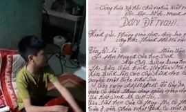 Lá đơn của một phụ huynh đề nghị Trường THCS Vân Đình (Ứng Hòa, Hà Nội) vào cuộc xác minh việc học sinh bị tát và xúc phạm.