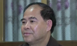 Ông Đinh Bằng My, Hiệu trưởng Trường phổ thông dân tộc nội trú huyện Thanh Sơn vừa bị khởi tố, bắt tạm giam về tội “Dâm ô đối với người dưới 16 tuổi”. (Ảnh: VTV24)