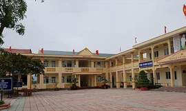 Trường THCS Duy Ninh, nơi xảy ra vụ việc