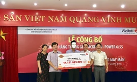 Thợ xây ở Quảng Bình trúng hơn 44 tỷ đồng Vietlott