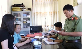 Công an Quảng Bình công bố quyết định xử phạt