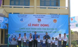 Khởi động chiến dịch hè tình nguyện