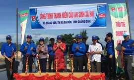 Khởi công xây dựng cầu an sinh xã hội trị giá 2 tỉ đồng