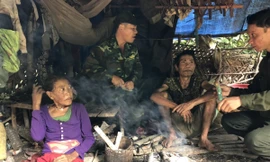 Tìm thấy vợ chồng người Rục chạy lũ mất liên lạc gần 1 tháng