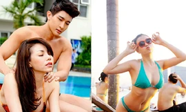 Trà Ngọc Hằng 'điếc không sợ súng' lại khoe thân