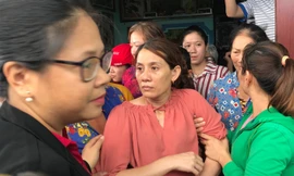 Người thân, hàng xóm vẫn lui tới thăm bà Nguyễn Kim Hon