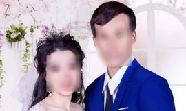 Cô dâu chú rể trong ngày cưới