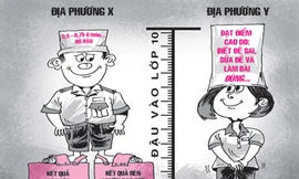 0,5 điểm mỗi môn được vào lớp 10