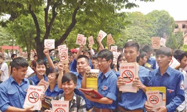 Tuổi trẻ Thủ đô hưởng ứng không khói thuốc