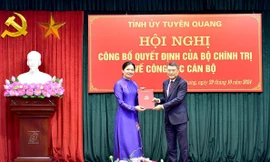 Tuyên Quang có nữ Bí thư Tỉnh ủy
