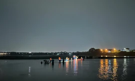 Lập Sở chỉ huy dã chiến tìm kiếm 4 học sinh mất tích khi tắm sông Hồng ở Phú Thọ