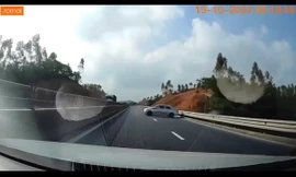 Phạt 17 triệu đồng tài xế đi xe ngược chiều trên cao tốc Tuyên Quang – Phú Thọ