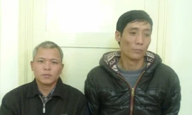 Hai "cò máu" Nguyễn Văn Minh và Nguyễn Văn Tú bị lực lượng 142 bắt giữ