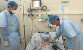 Bệnh nhân viêm não mô cầu đầu tiên đang điều trị tại Bệnh viện Bạch Mai