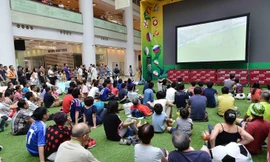 Xem bóng đá liên tục có thể sẽ gây bệnh cho mắt. Ảnh minh họa: Internet