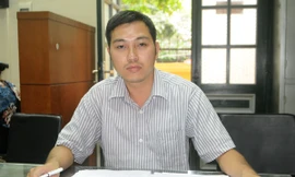 Thượng uý Phạm Hồng Quân. Ảnh: Tuấn Nguyễn