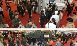 Triển lãm vũ khí lớn nhất Đông Nam Á tại Thái Lan