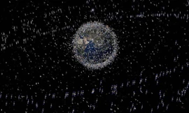 Mười năm qua, rác thải vũ trụ tăng gấp đôi