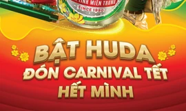Bật Huda, đón Carnival Tết hết mình