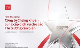 SSI đứng thứ 2 Châu Á tại bảng xếp hạng chất lượng dịch vụ nghiên cứu của Institutional Investor