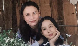 Hai mẹ con Thư bây giờ (Ảnh nhân vật cung cấp) 