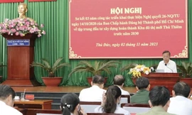 TP Thủ Đức: Áp dụng Nghị quyết 98 để hoàn thành Khu đô thị mới Thủ Thiêm