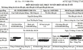 Người đàn ông kinh doanh hạt điều ở BR-VT trúng đấu giá biển số ngũ quý 7