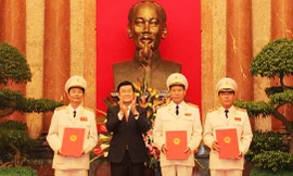 Ba Thứ trưởng được thăng hàm Thượng tướng