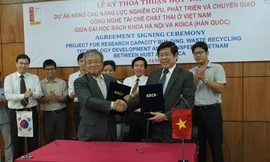 KOICA hỗ trợ nâng cao năng lực nghiên cứu tái chế chất thải
