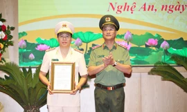 Nghệ An có tân Phó Giám đốc Công an tỉnh