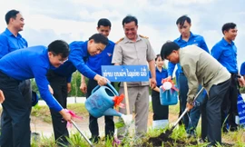 Tuổi trẻ Hà Tĩnh với hoạt động tình nguyện quốc tế trên nước bạn Lào