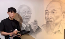 Chàng trai xứ Nghệ đam mê khắc họa chân dung Bác