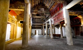 Cận cảnh ngôi đình cổ được xây dựng gần 300 năm trước