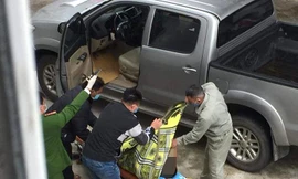 Người đàn ông được phát hiện đã tử vong trong chiếc xe bán tải đậu trong khuôn viên bệnh viện.