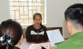 ‘Nữ quái’ cầm đầu đường dây cho các tiểu thương vay nặng lãi