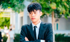 Chàng trai người Thái hiện thực hóa ước mơ trở thành chiến sĩ an ninh