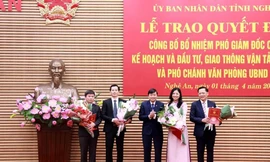 Bổ nhiệm nhiều cán bộ sở, ngành tỉnh Nghệ An