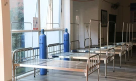 Cận cảnh Bệnh viện Dã chiến điều trị bệnh nhân COVID-19 tại Nghệ An