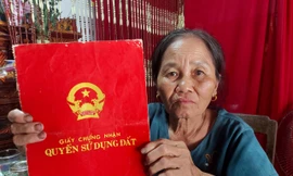 Nghệ An: Gia đình góa phụ nghèo nguy cơ mất nhà, mất đất