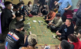 Triệt phá ổ nhóm đánh bạc lưu động tại các trang trại chăn nuôi